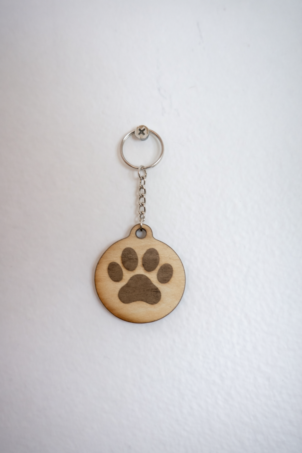 Wooden Keychain Variety Pack – 5 Laser Engraved Keychains